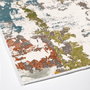 Mijölnir Kt488 Juego de Alfombrillas de Baño de Poliéster Suave y Antideslizante, Antibacteriano, Fácil Limpieza, 50x60 cm y 60x100 cm